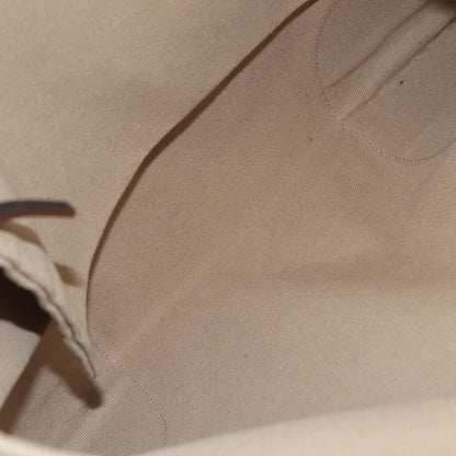 Prada Lux Convertible Open Tote Canvas and leather, Beige, Canvas, Tote Bag