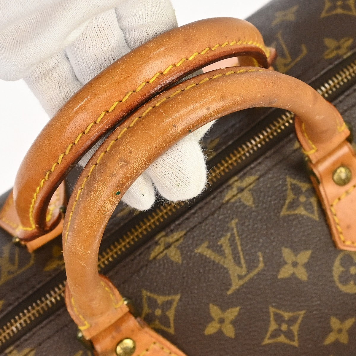 Louis Vuitton Speedy Monogram Canvas, Brown, Canvas, Handbag