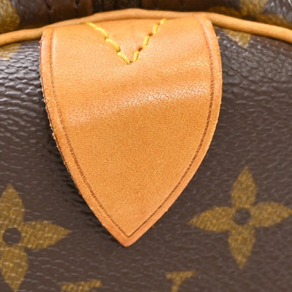 Louis Vuitton Keepall Canvas, Brown, Canvas, Travel Bag
