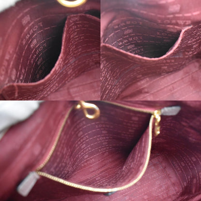 Loewe Heritage Leather, Purple, Leather, Tote Bag