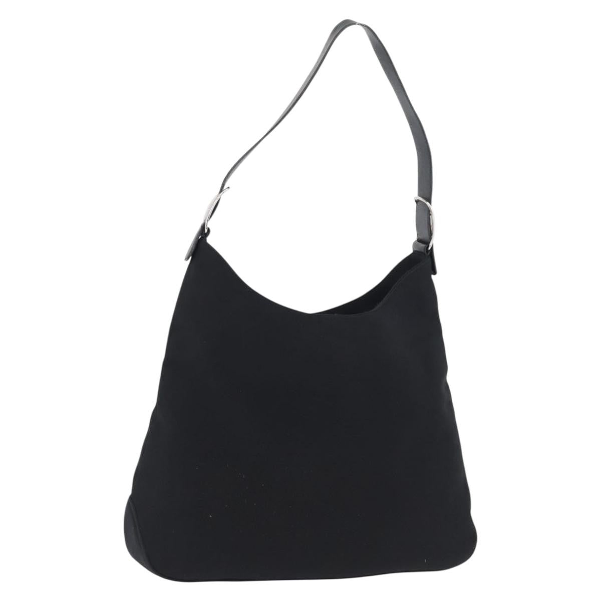 Salvatore Ferragamo Vala Nylon, Black, Nylon, Shoulder Bag