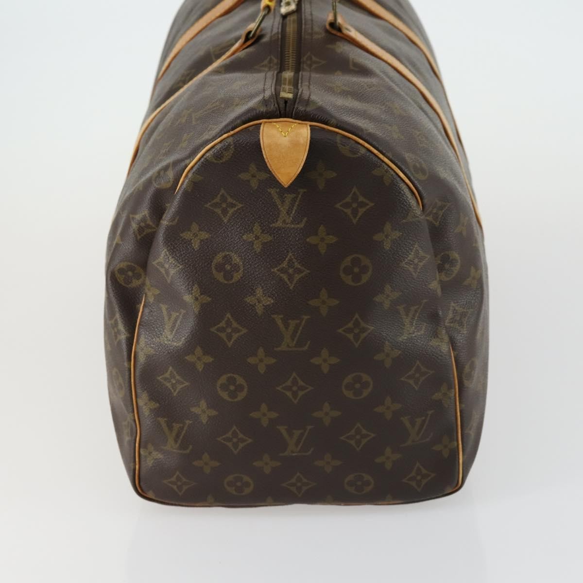 Louis Vuitton Keepall Monogram Canvas, Brown, Canvas, Travel Bag