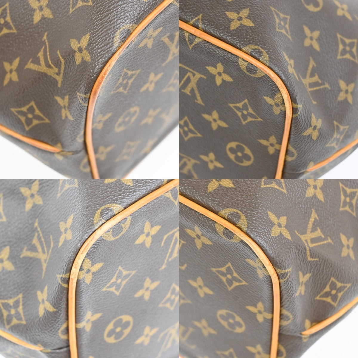 Louis Vuitton Palermo Monogram Canvas, Brown, Canvas, Handbag
