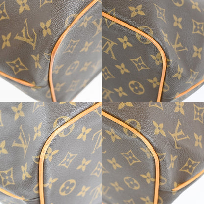 Louis Vuitton Palermo Monogram Canvas, Brown, Canvas, Handbag