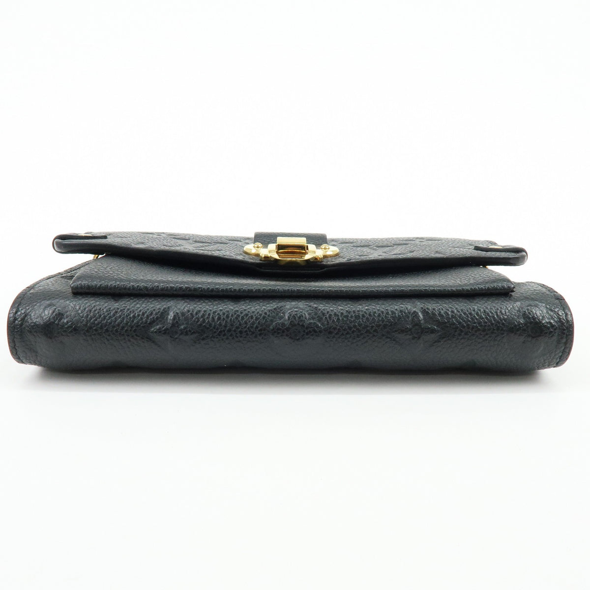Louis Vuitton Vavin Chain Monogram Empreinte Leather, Black, Leather, Crossbody Bag