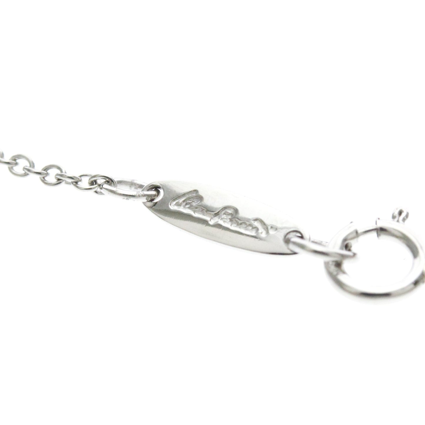Tiffany & Co. Elsa Peretti Quadrifoglio Pendant Platinum, Silver, Platinum, Necklace