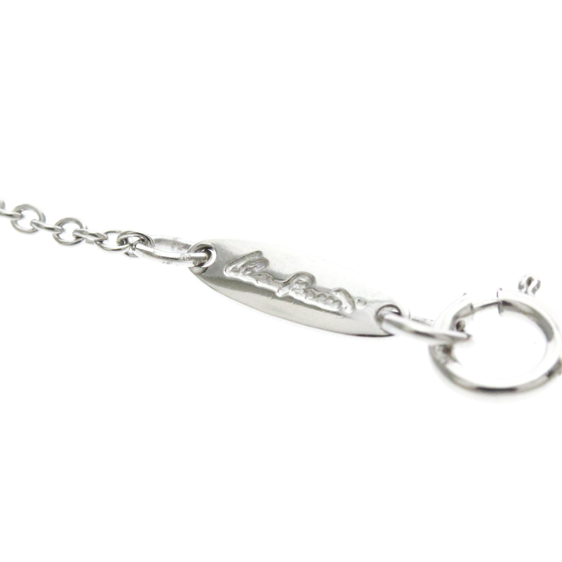 Tiffany & Co. Elsa Peretti Quadrifoglio Pendant Platinum, Silver, Platinum, Necklace