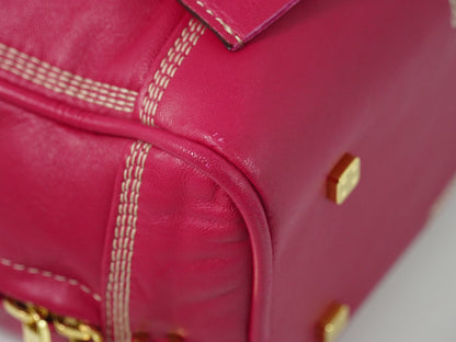 Loewe Amazona Leather, Pink, Leather, Handbag