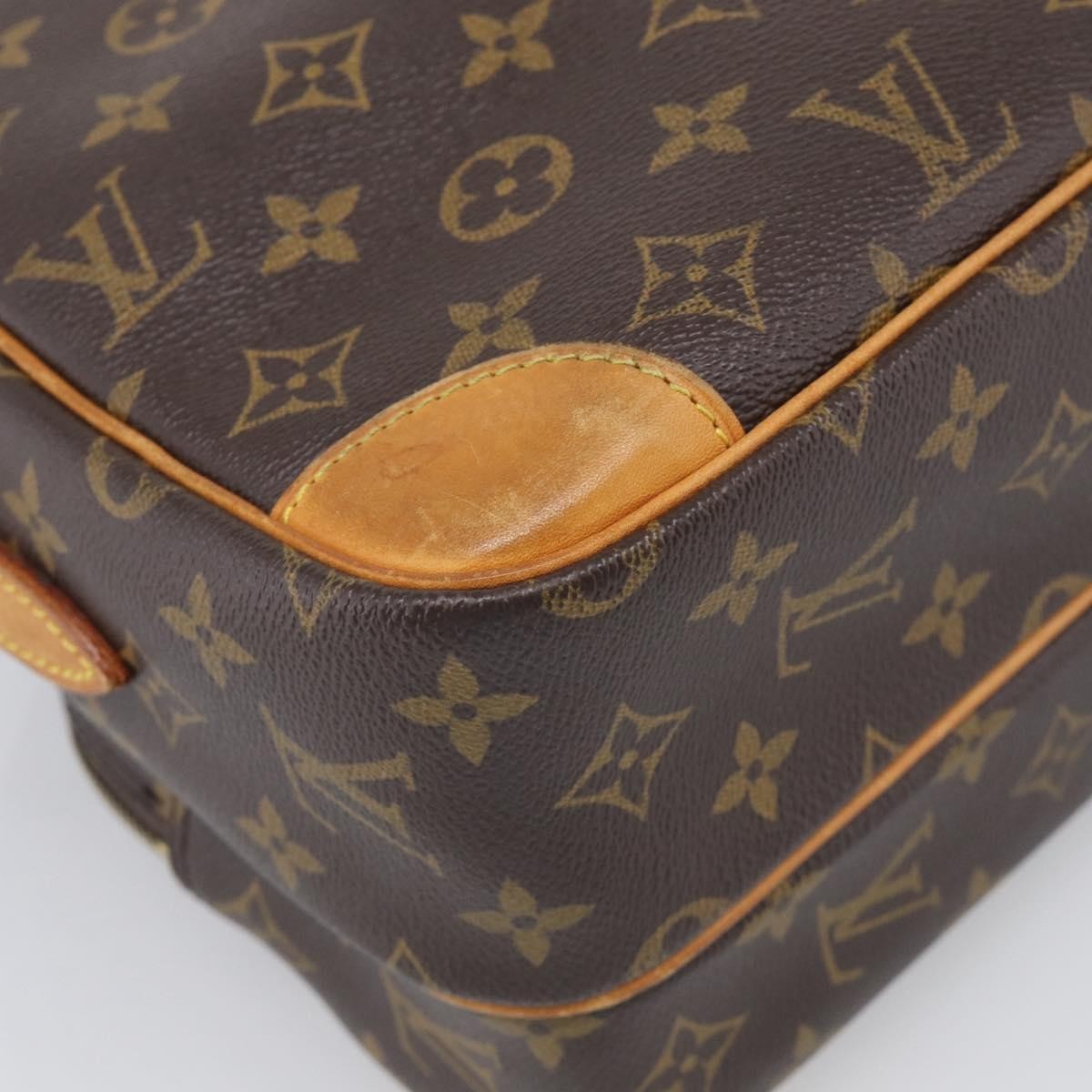 Louis Vuitton Nil Shoulder Bag Monogram Canvas, Brown, Canvas, Shoulder Bag