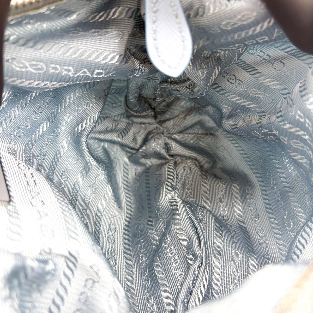 Prada Re-Edition 2005 Tessuto, Blue, Nylon, Shoulder Bag