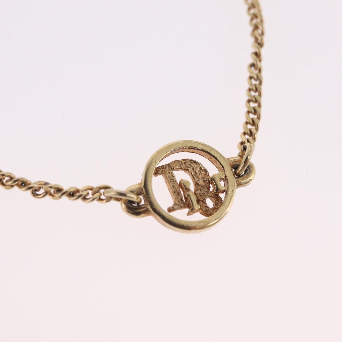 Christian Dior Vintage logo Metal, Gold, Metal, Bracelet