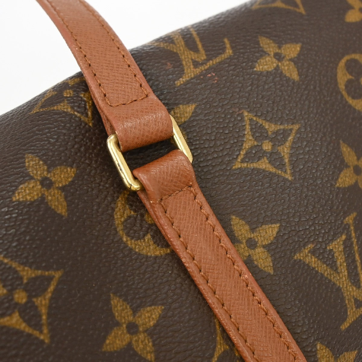 Louis Vuitton Papillon Monogram Canvas, Brown, Canvas, Handbag