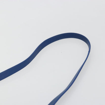 Saint Laurent Classic Y Cabas Leather, Blue, Leather, Tote Bag