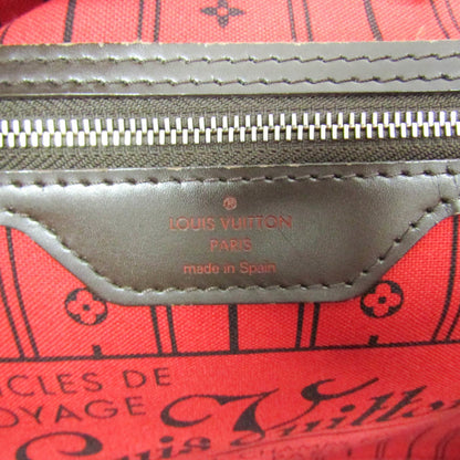 Louis Vuitton Neverfull Damier, Brown, Canvas, Tote Bag