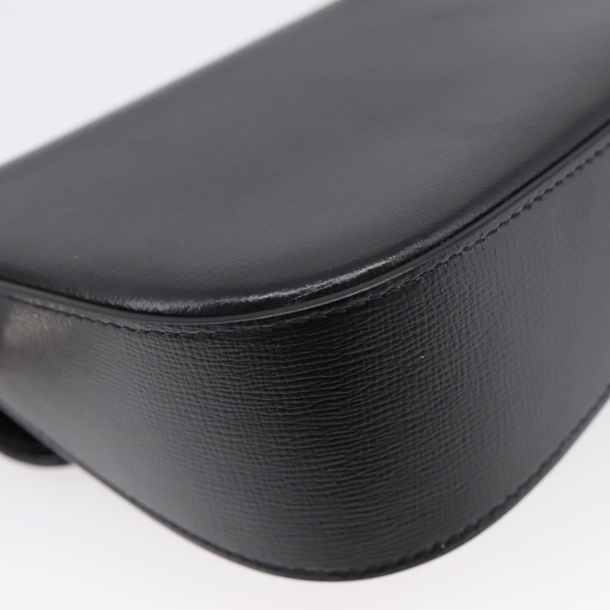 Gucci Horsebit 1955 Asymmetric Leather, Black, Leather, Shoulder Bag