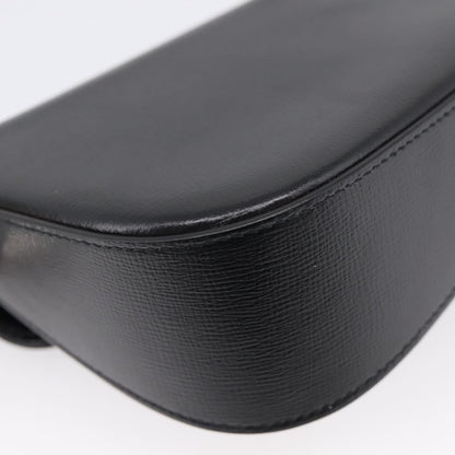 Gucci Horsebit 1955 Asymmetric Leather, Black, Leather, Shoulder Bag