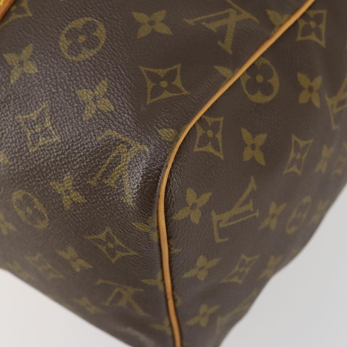 Louis Vuitton Sac Souple Handbag Monogram Canvas, BROWN, CANVAS, Handbag
