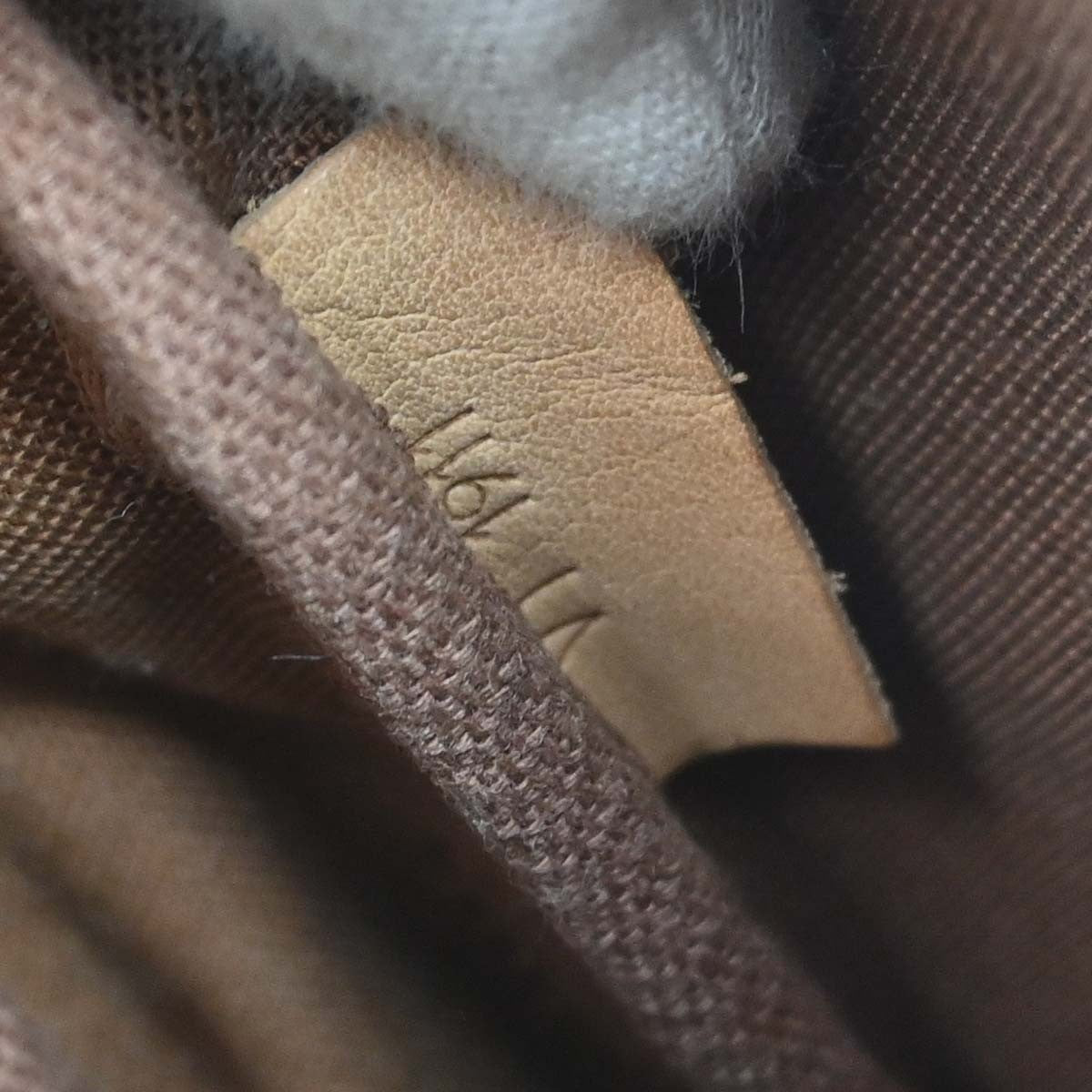 Louis Vuitton Saumur Monogram Canvas, Brown, Canvas, Shoulder Bag