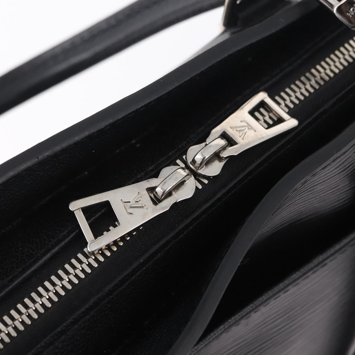 Louis Vuitton Vaneau Epi Leather, Black, Leather, Handbag