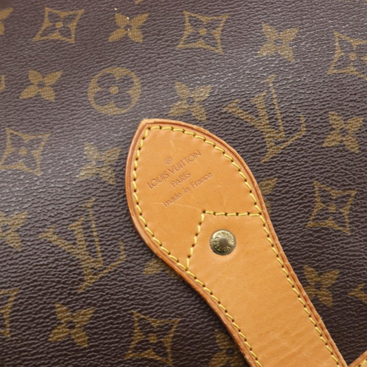 Louis Vuitton Sac Chasse Hunting Monogram Canvas, Brown, Canvas, Handbag
