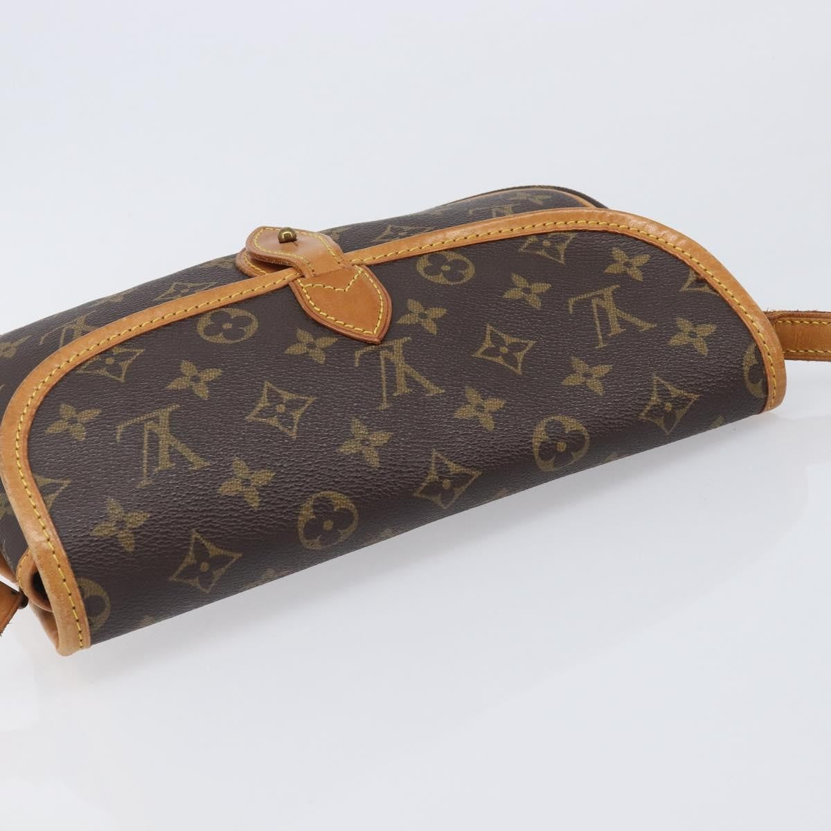 Louis Vuitton Sac Gibeciere Messenger Monogram Canvas, Brown, Canvas, Shoulder Bag