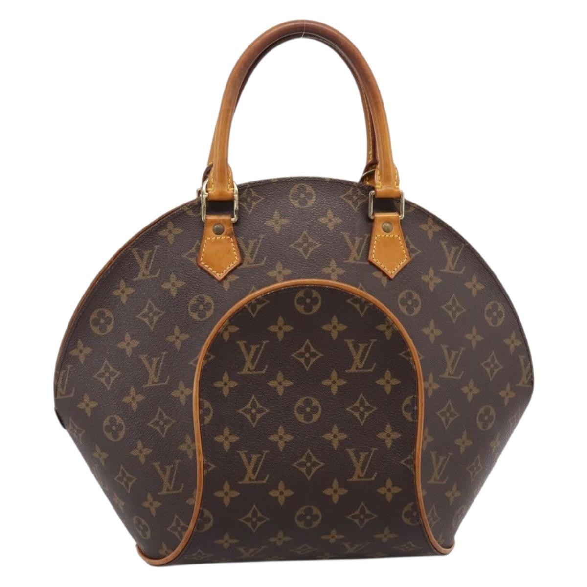 Louis Vuitton Ellipse Monogram, Brown, Canvas, Handbag