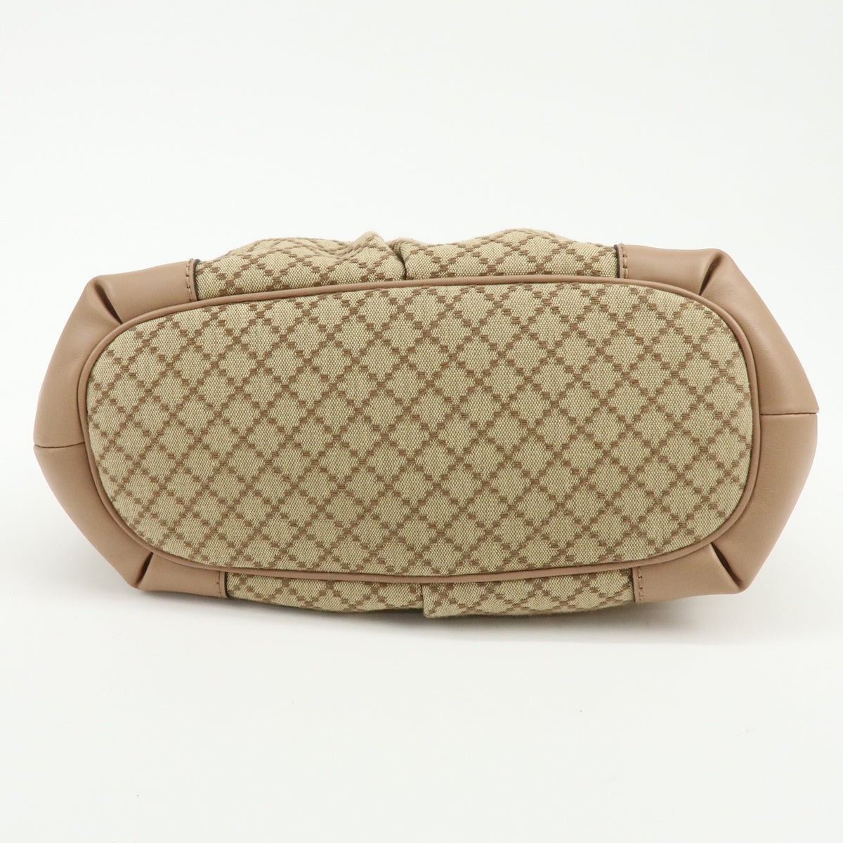 Gucci Sukey Diamante Canvas with Leather, Beige, Canvas, Tote Bag
