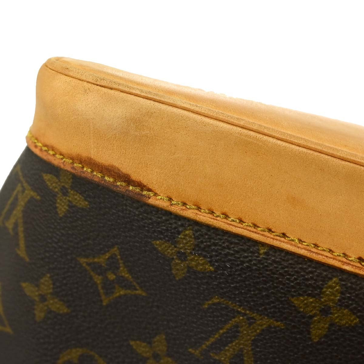 Louis Vuitton Alma Monogram Canvas, Brown, Canvas, Handbag