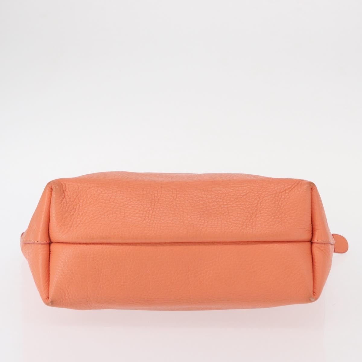 Salvatore Ferragamo Gancini Leather, Pink, Leather, Handbag