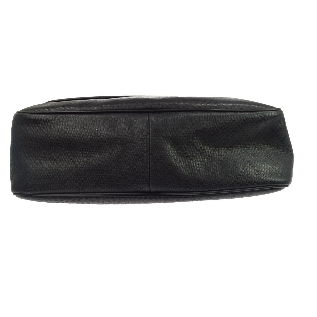 Gucci Lux Flap Messenger Diamante Leather, Black, Leather, Shoulder Bag