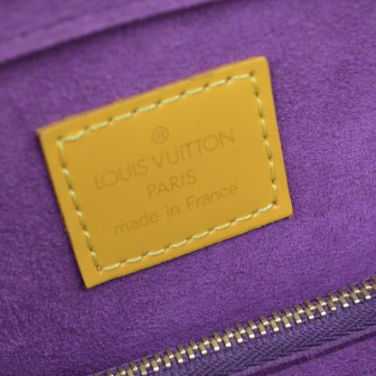 Louis Vuitton Pont Neuf Epi, Yellow, Leather, Handbag
