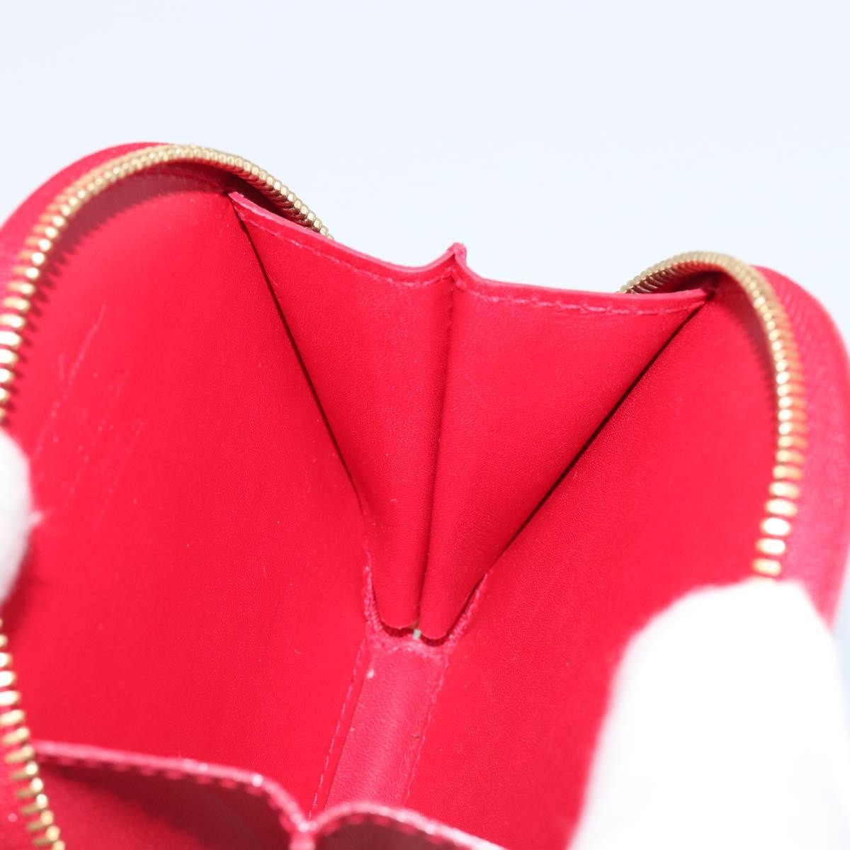 Louis Vuitton Boite Chapeau Coin Purse Patent Leather, Red, Patent Leather, Wallet