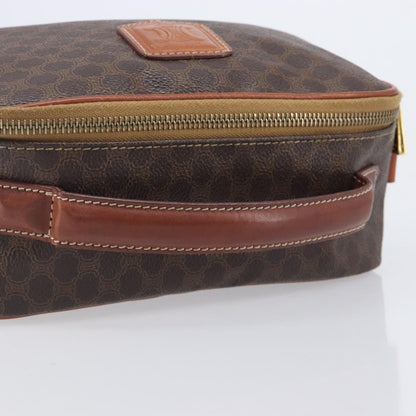 Celine Vintage Handbag Toile Céline, Brown, Canvas, Handbag