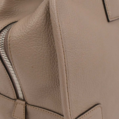 Loewe Amazona Leather, Beige, Leather, Handbag