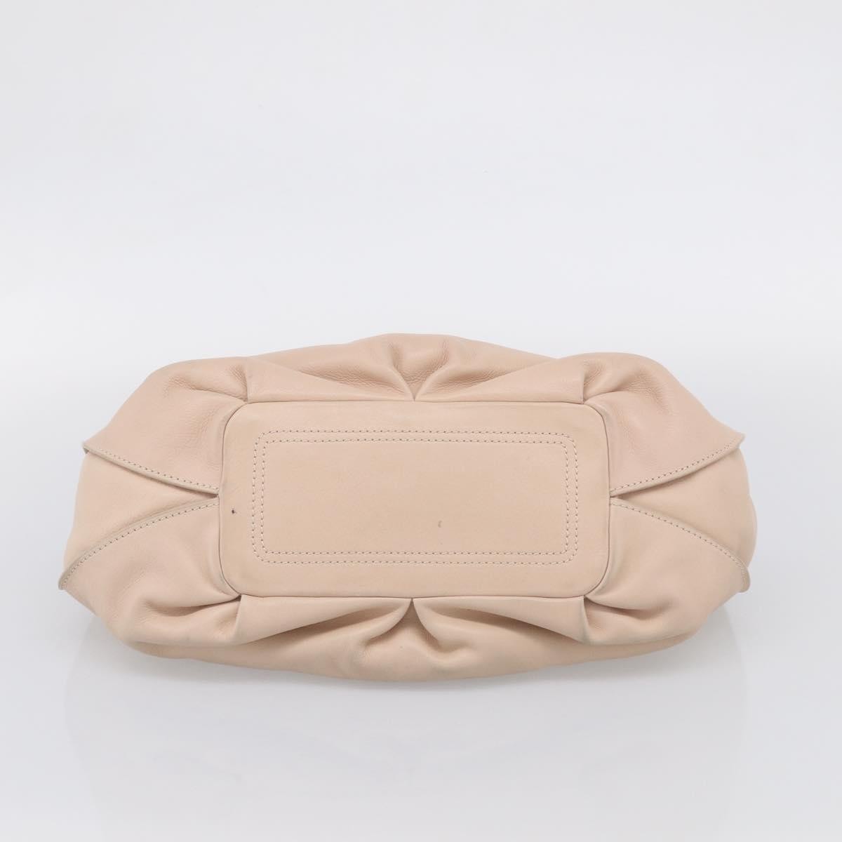 Celine Bittersweet Leather, Beige, Leather, Handbag
