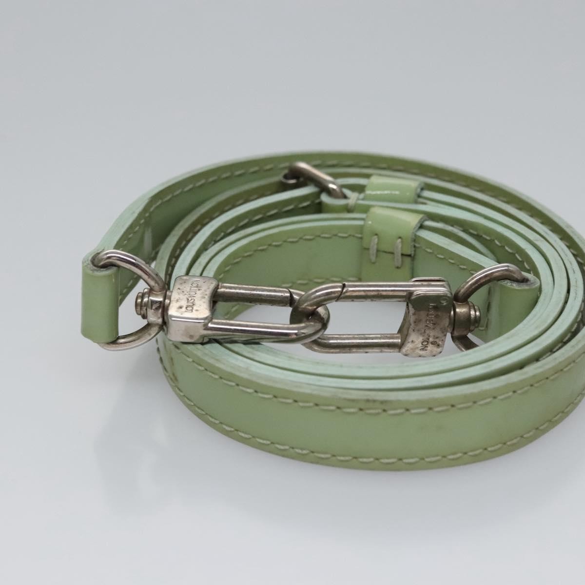 Louis Vuitton Alma Electric Epi Leather, Green, Patent Leather, Handbag
