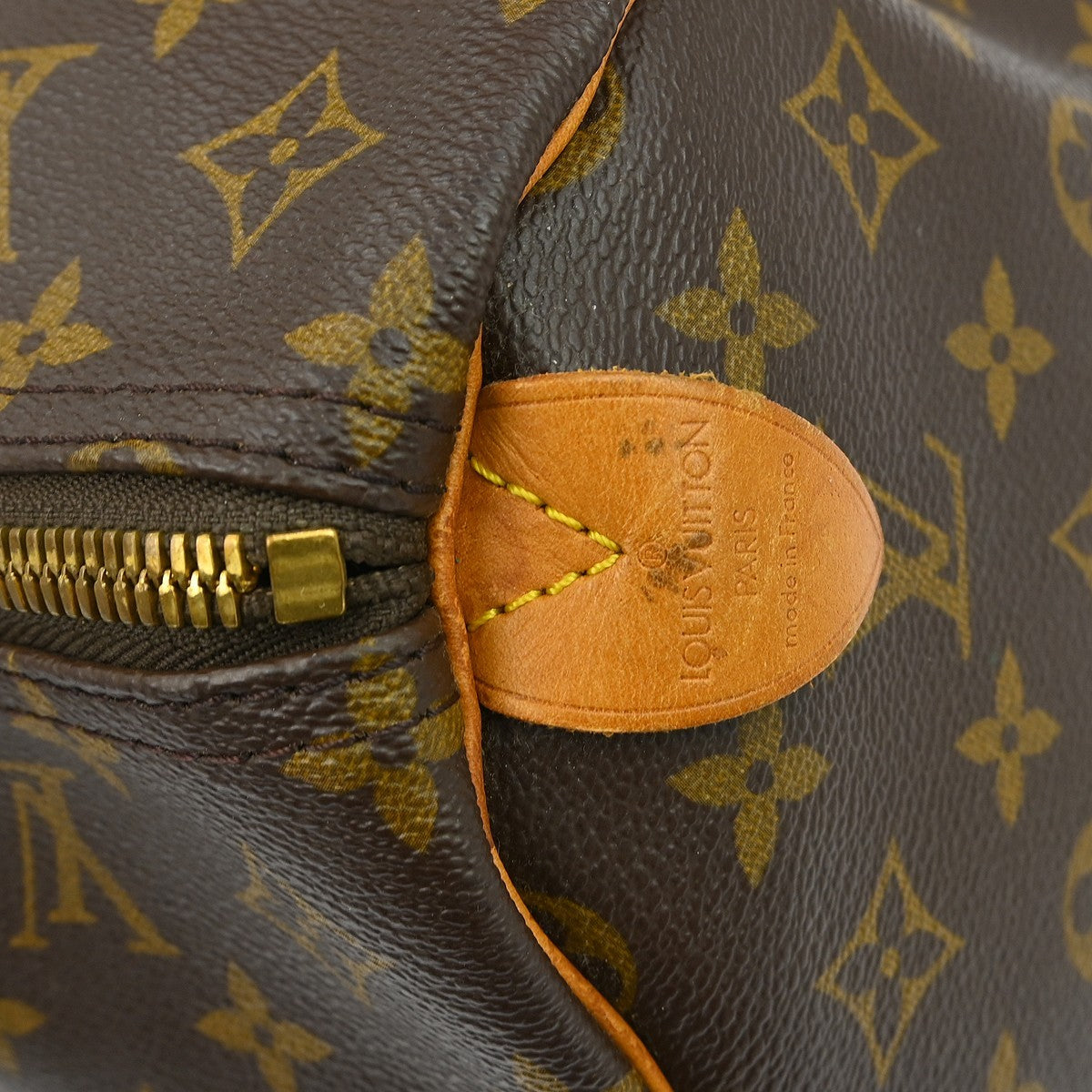 Louis Vuitton Keepall Monogram, Brown, Canvas, Travel Bag
