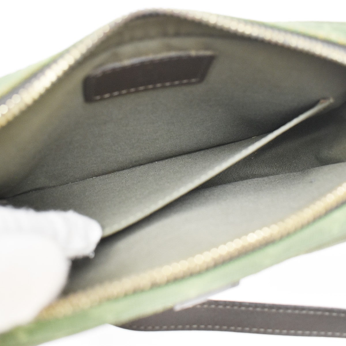 Louis Vuitton Juliette Mini Lin, Khaki, Canvas, Crossbody Bag