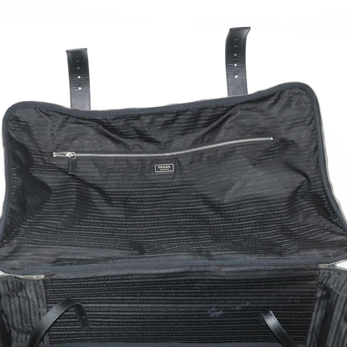 Prada Suitcase Re-Nylon and Saffiano Re-Nylon and Saffiano, Black, Nylon, Travel Bag