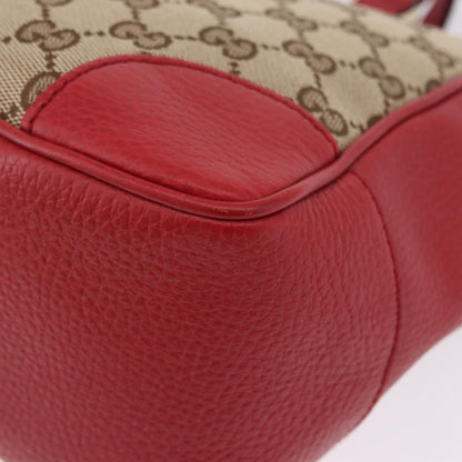 Gucci Bree Convertible GG Canvas with Leather, Beige, Canvas, Tote Bag