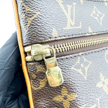 Louis Vuitton Valmy Pochette Monogram Canvas, Brown, Canvas, Clutch