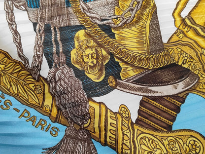 Hermes Paperoles Silk, Multicolour, Silk, Scarf