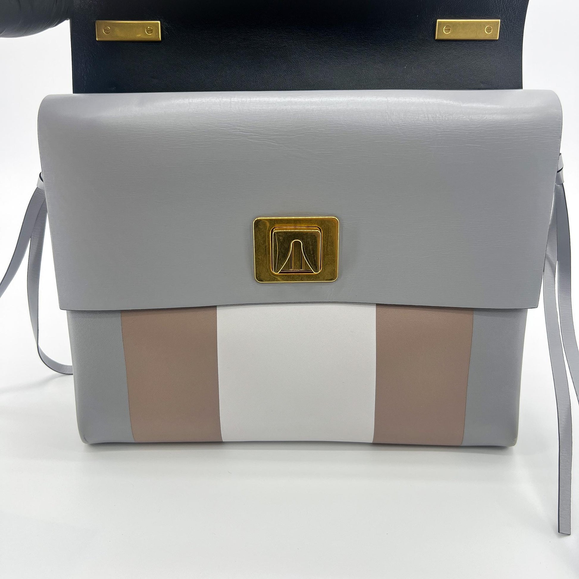 Valentino Garavani VRing Shoulder Bag Leather, Multicolour, Leather, Shoulder Bag