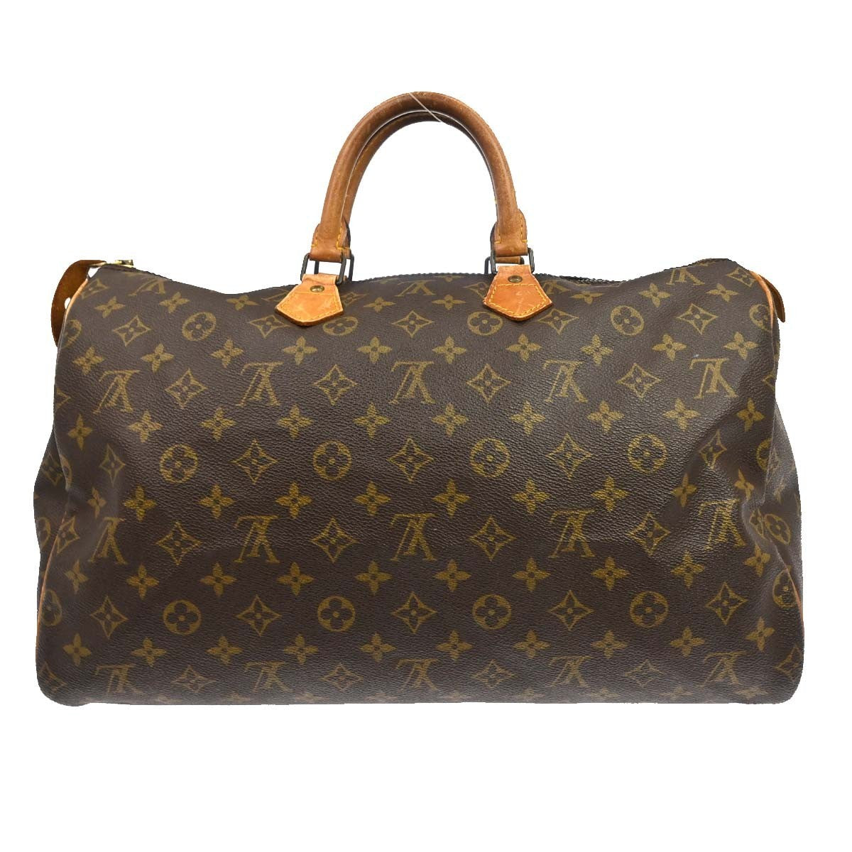 Louis Vuitton Speedy Monogram, Brown, Canvas, Handbag