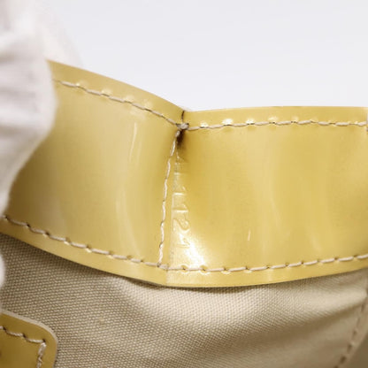 Louis Vuitton Wilshire Monogram Vernis, Yellow, Patent Leather, Handbag