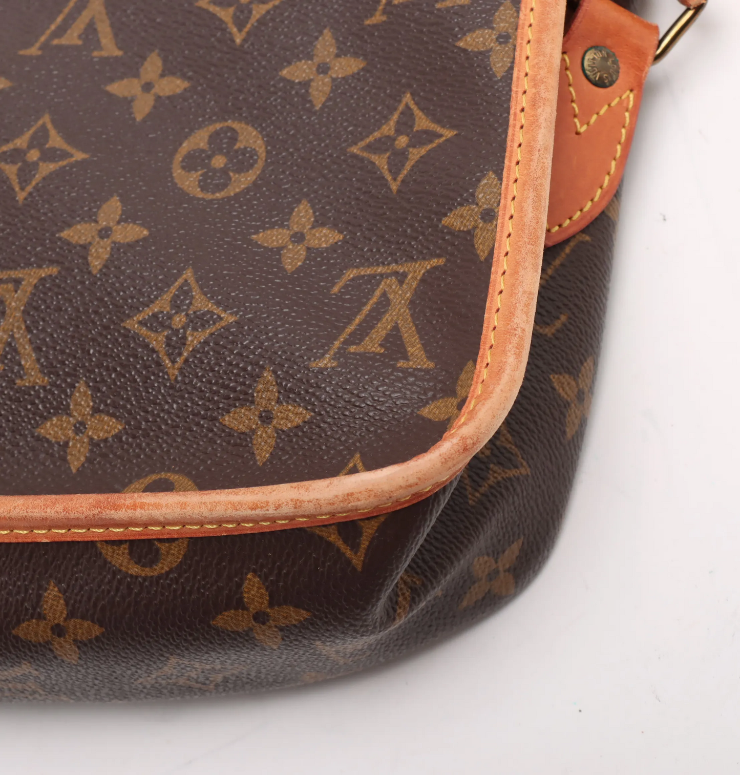 Louis Vuitton Sac Gibeciere Messenger Bag Monogram Canvas, BROWN, CANVAS, Shoulder bag
