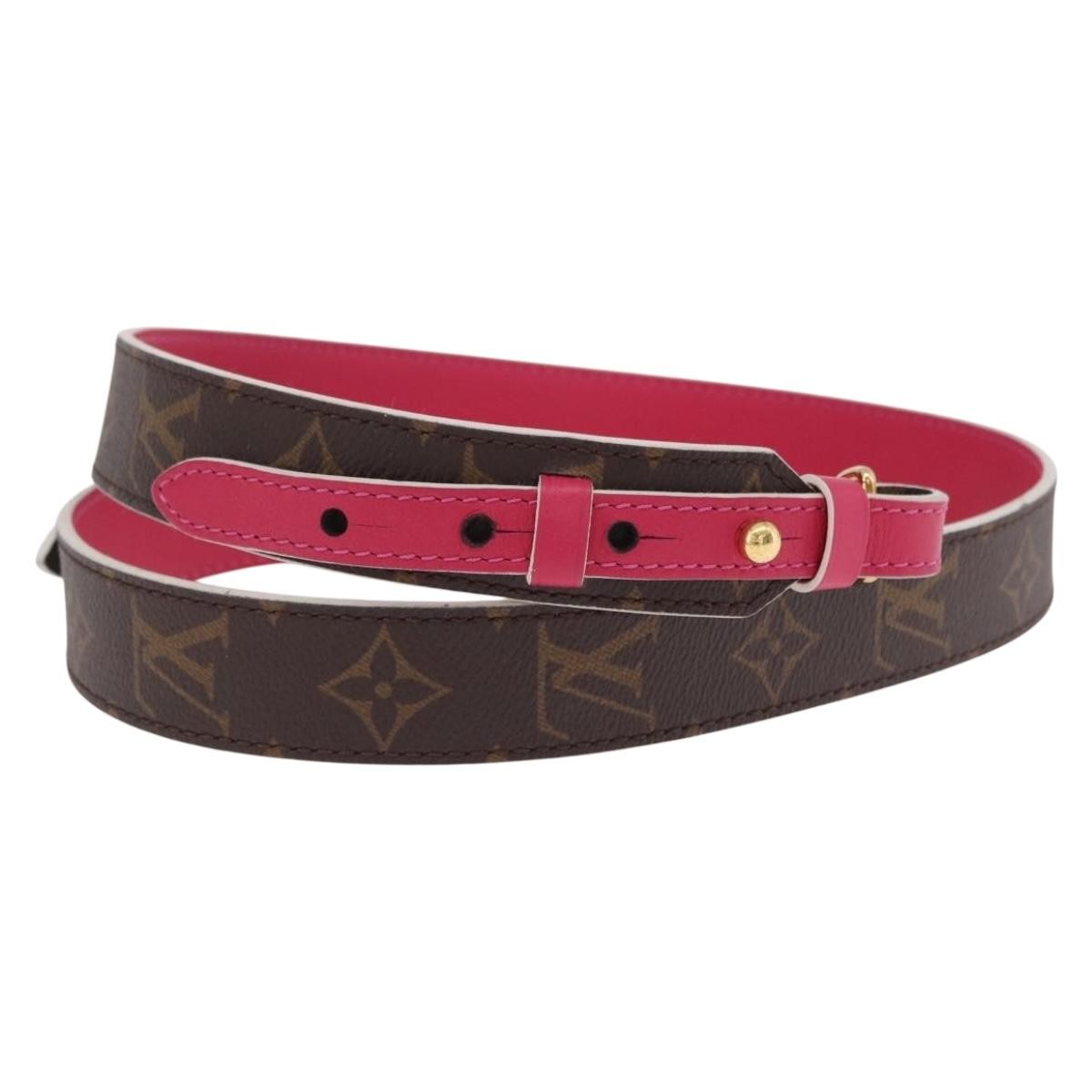 Louis Vuitton Bandouliere XL Shoulder Strap Monogram Canvas and Leather, Brown, Canvas, Straps
