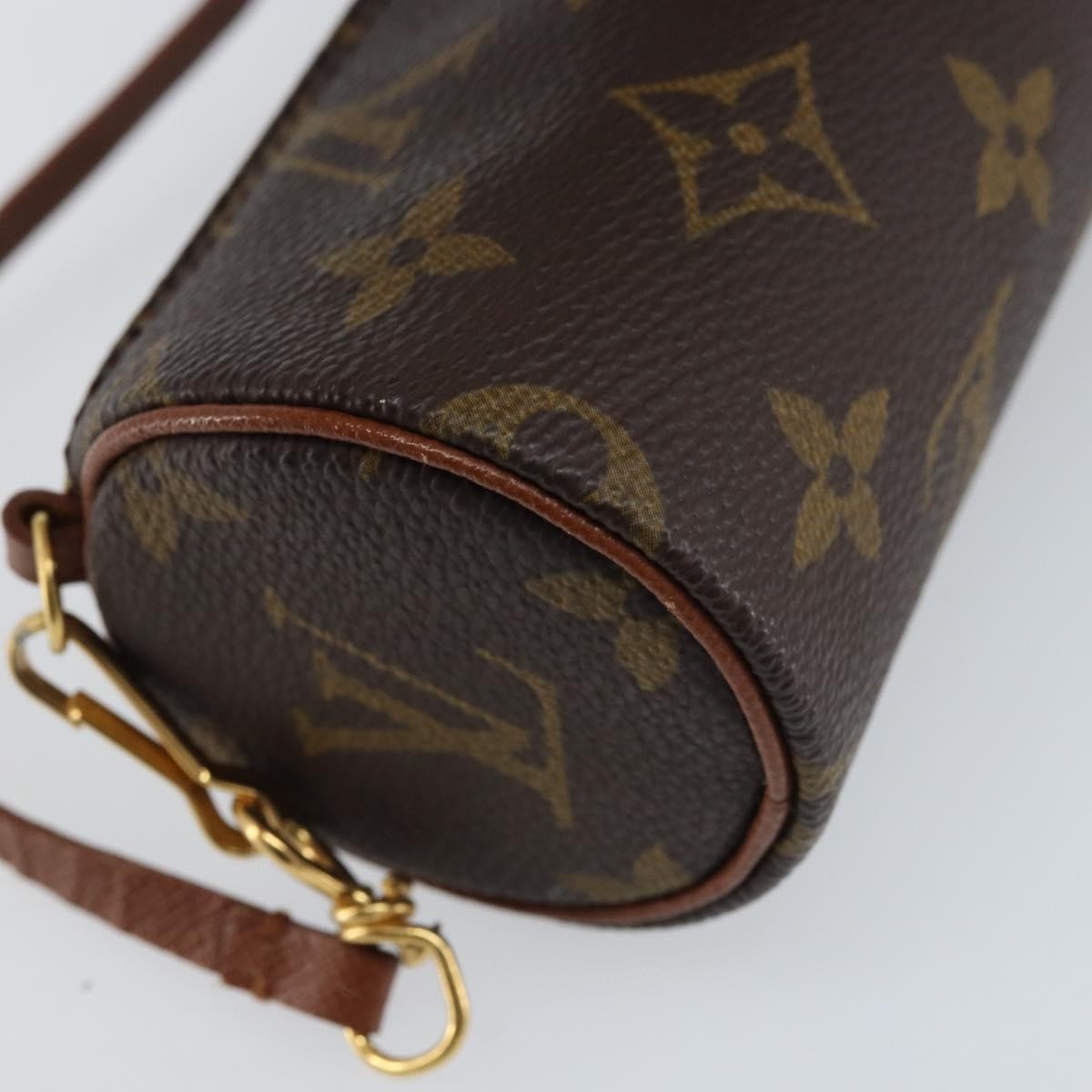 Louis Vuitton Papillon Pochette Monogram Canvas, Brown, Canvas, Clutch