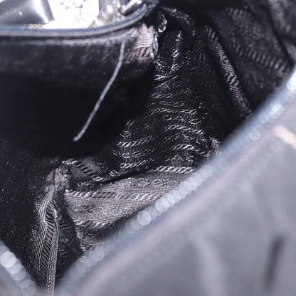 Prada Shoulder Tessuto, Black, Nylon, Shoulder Bag