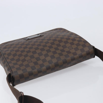 Louis Vuitton Brooklyn Damier, Brown, Canvas, Shoulder Bag